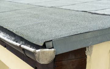 repair or replace Sandsound flat roofing?